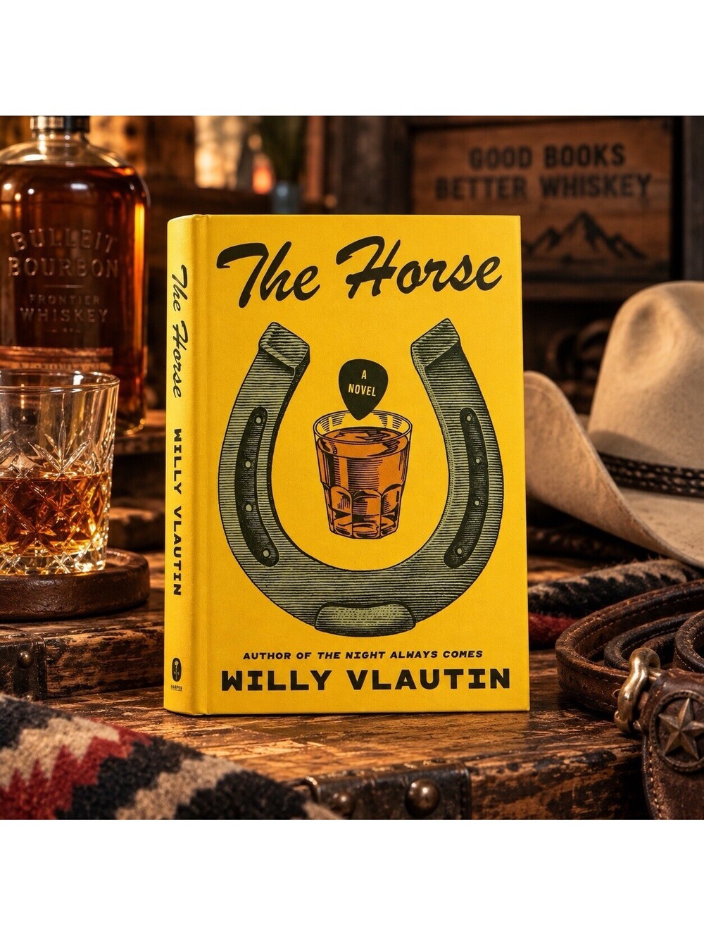 The Horse Willy Vlautin 2024 Hardcover First Edition 3rd Printing Harper
